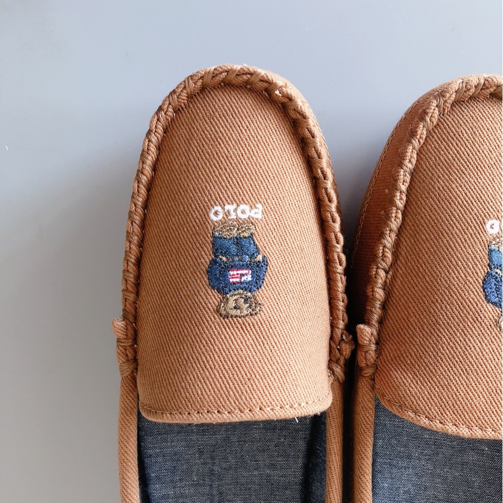 Ralph Lauren Teddy bear slippers size 10 women’s shoes - Picture 6 of 15